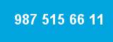 987 515 66 11 987 515 66 11